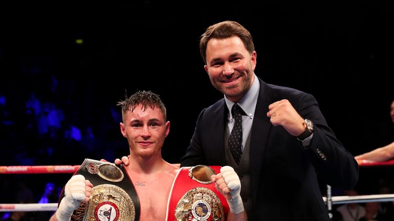 BELAST, SSE ARENA
PIC;LAWRENCE LUSTIG
BELFAST
IBF & WBA Super World Bantamweight Championship
RYAN BURNETT v ZHANAT ZHAKIYANOV
RYAN BURNETT wins on points