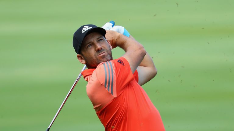 CADIZ, SPAIN - OCTOBER 18:  Sergio Garcia of Spain in action during the pro am ahead of the Andalucia Valderrama Masters at Real Club Valderrama on October