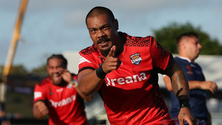 Sika Manu touched down for Tonga