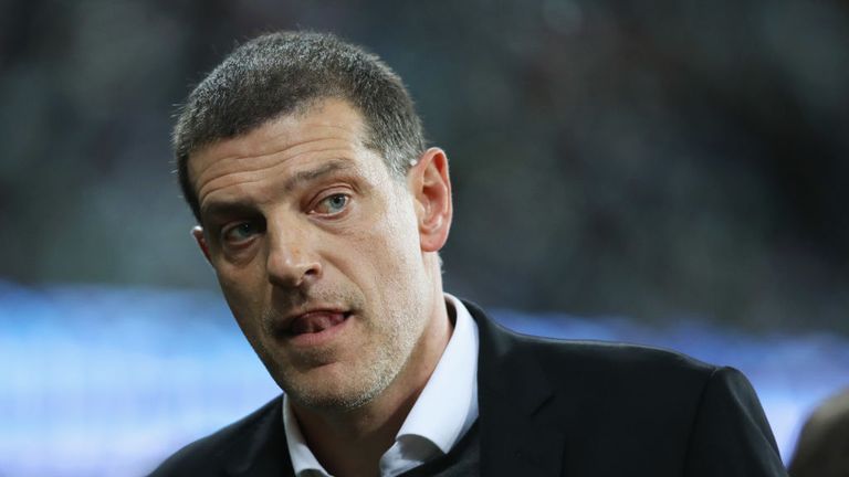 Slaven Bilic, manager of West Ham, pictured before the 0-3 defeat to Brighton