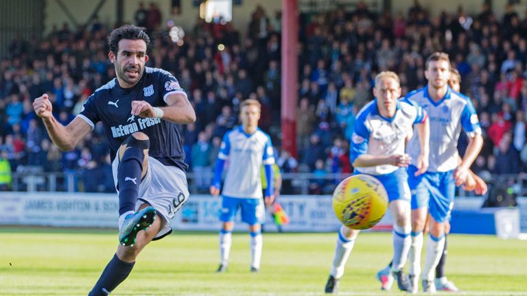 Six goals in nine appearances in all competitions for striker Sofien Moussa since joining Dundee in the summer. 