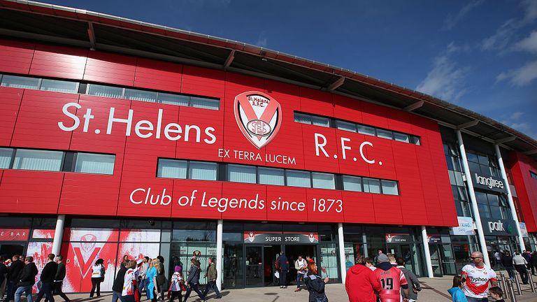 St Helens rugby league stadium
