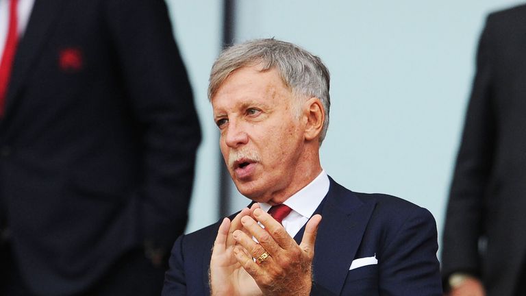 Stan Kroenke before the Premier League match between Arsenal and Chelsea at Emirates Stadium on September 24, 2016