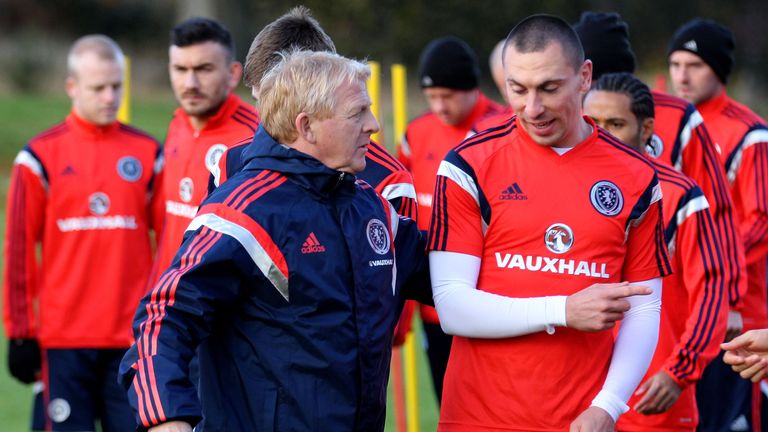 Gordon Strachan persuaded Scott Brown out of Scotland retirement last year