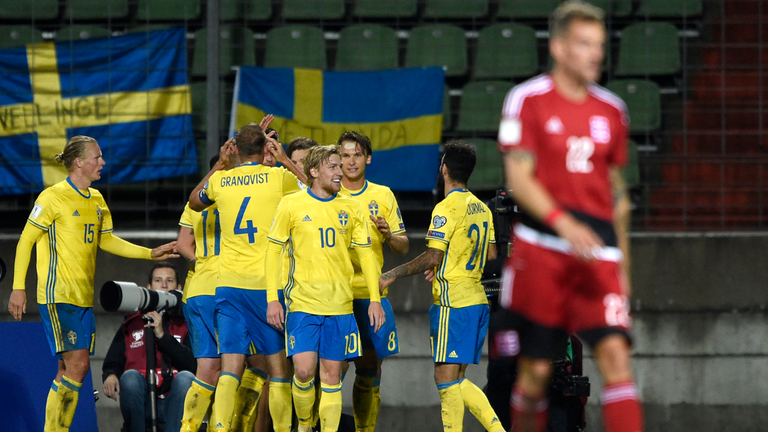 Sweden brushed aside Luxembourg in Stockholm