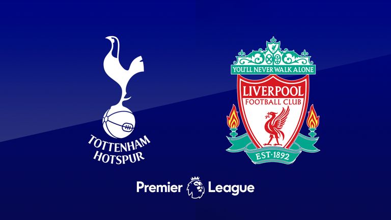 Tottenham v Liverpool badge graphic