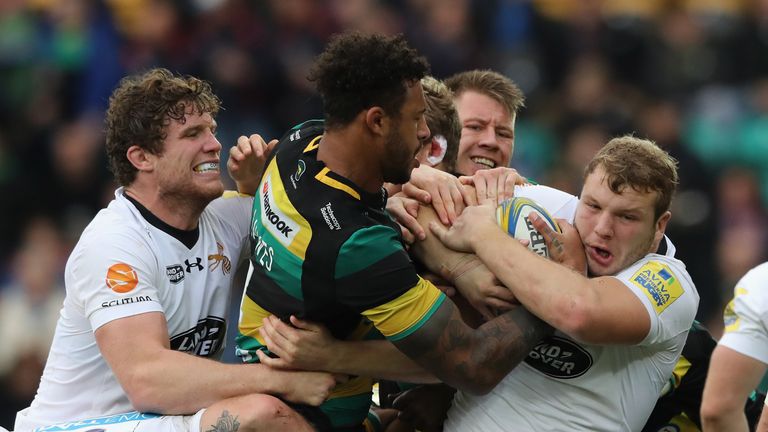 Wasps claimed an impressive away victory at Northampton as their season revival continues 