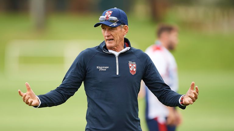 England coach Wayne Bennett