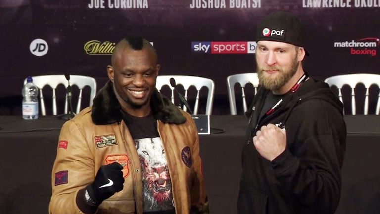 Dillian Whyte and Robert Helenius 