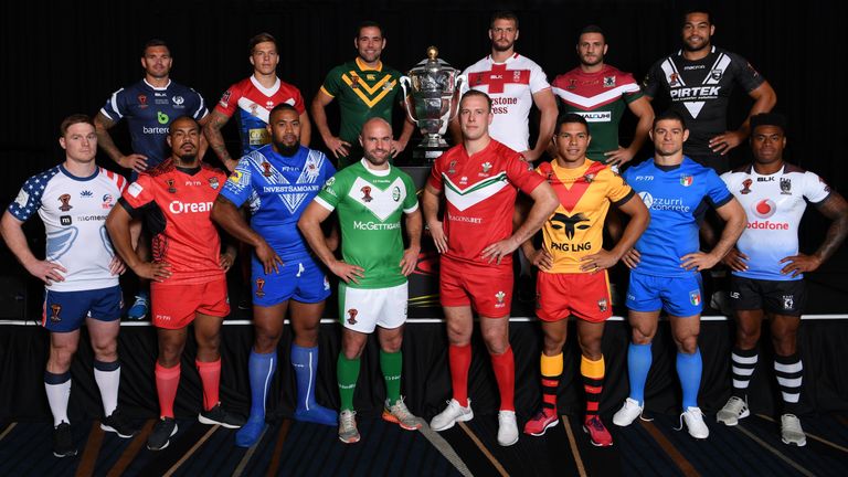 14 teams will battle it out for the 2017 Rugby League World Cup