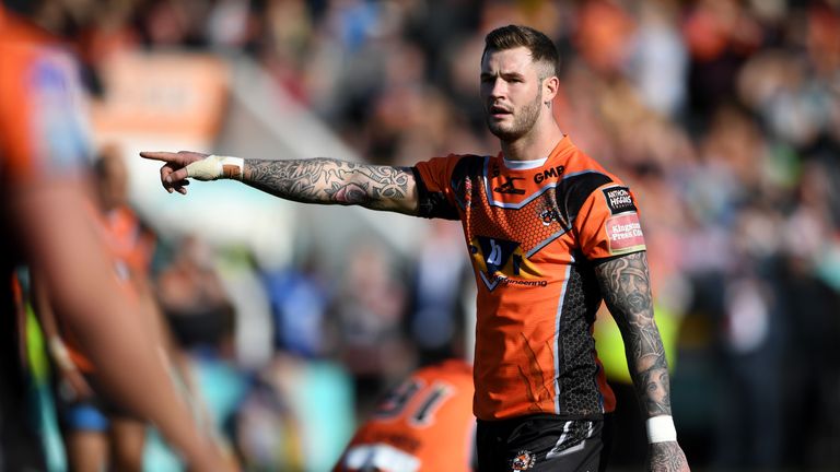 Zak Hardaker of Castleford Tigers