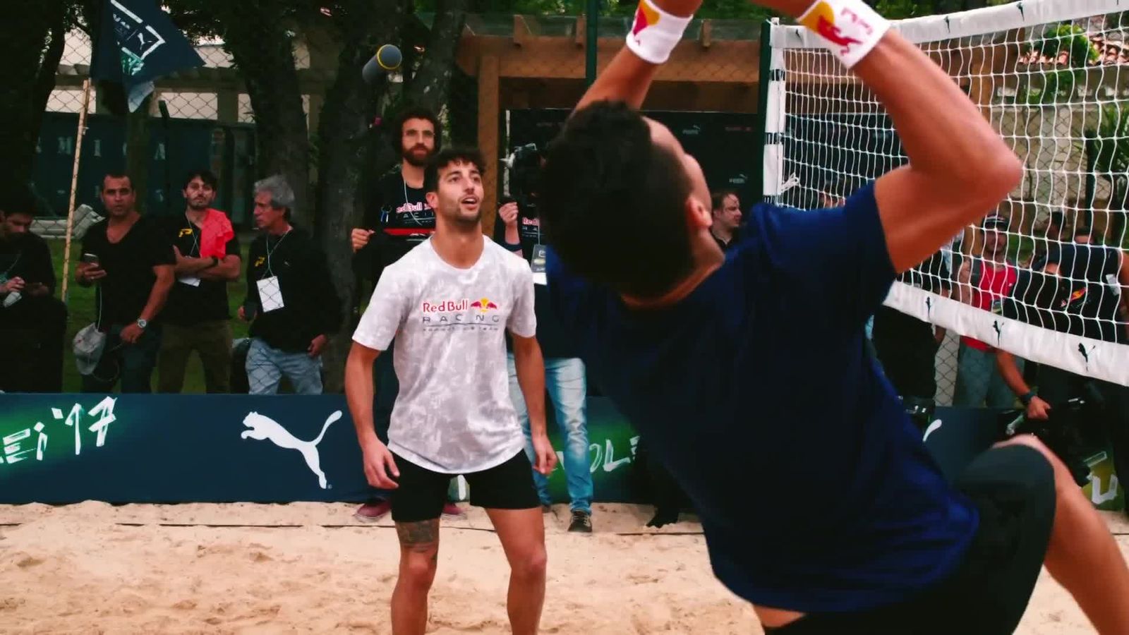 Red Bull's Footvolley Challenge 