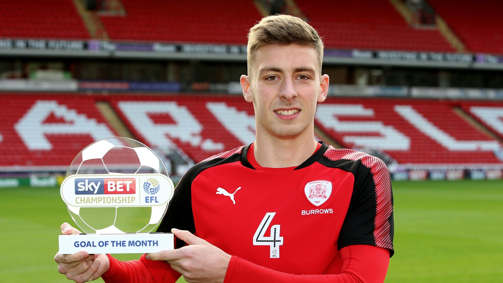 Sky Bet Goal of the Month Joe Williams, Marcus Maddison and Jordan