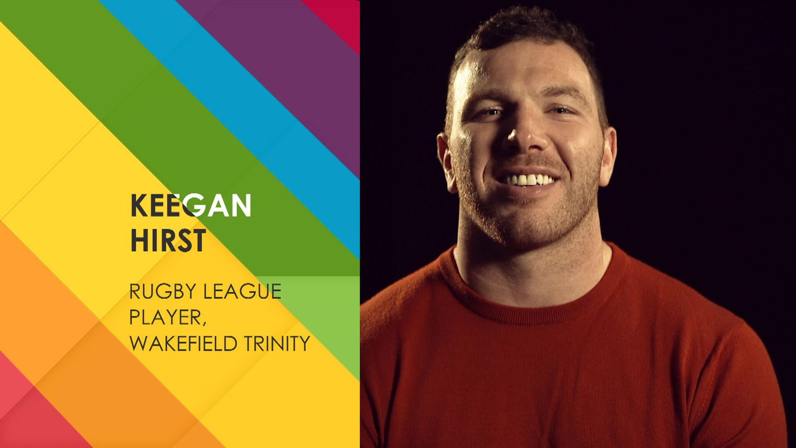 Keegan Hirst speaks to My Icon: Rainbow Laces about LGBT visibility in ...