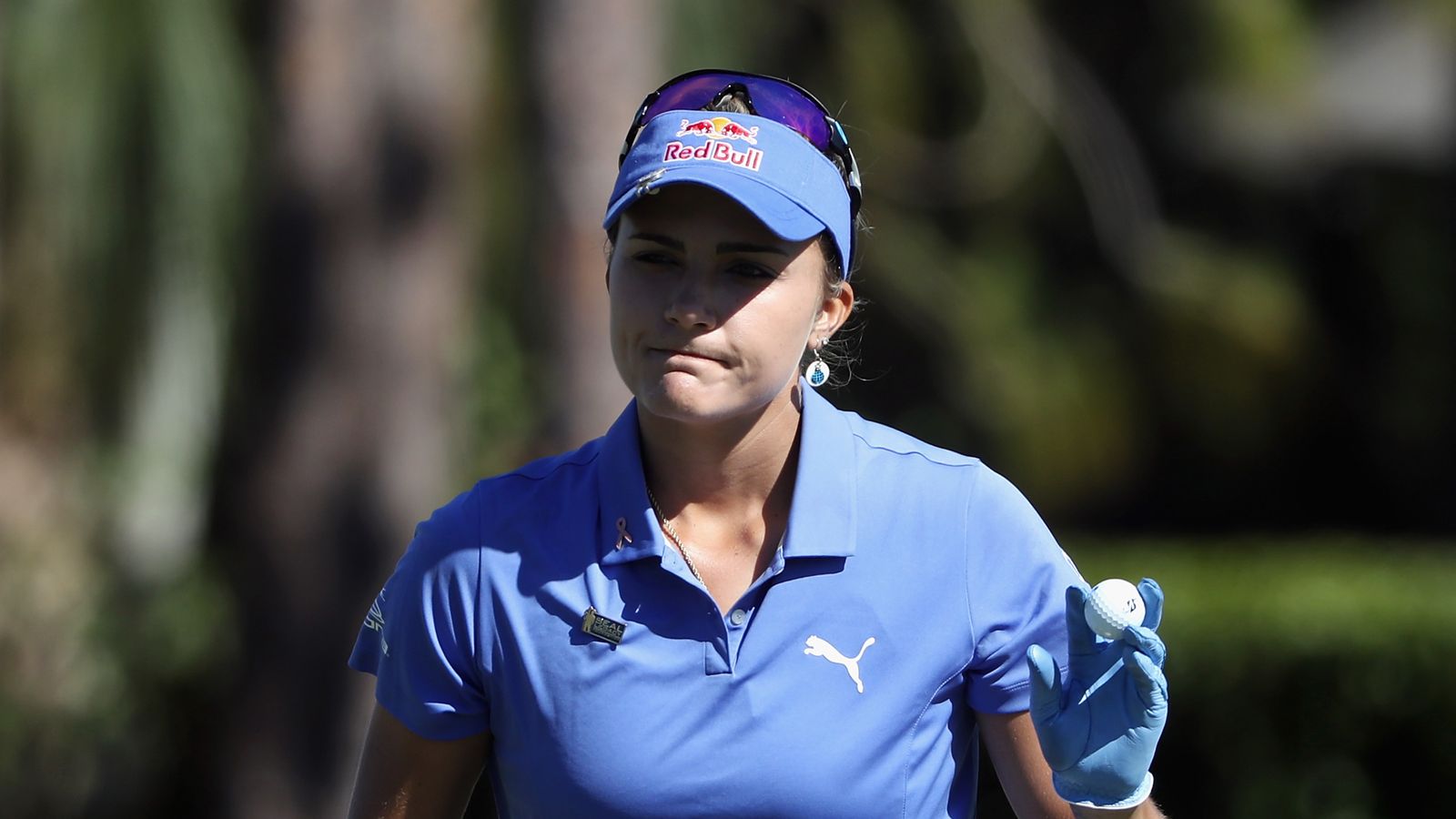 Lexi Thompson Misses Short Putt To Force Play Off Golf News Sky Sports