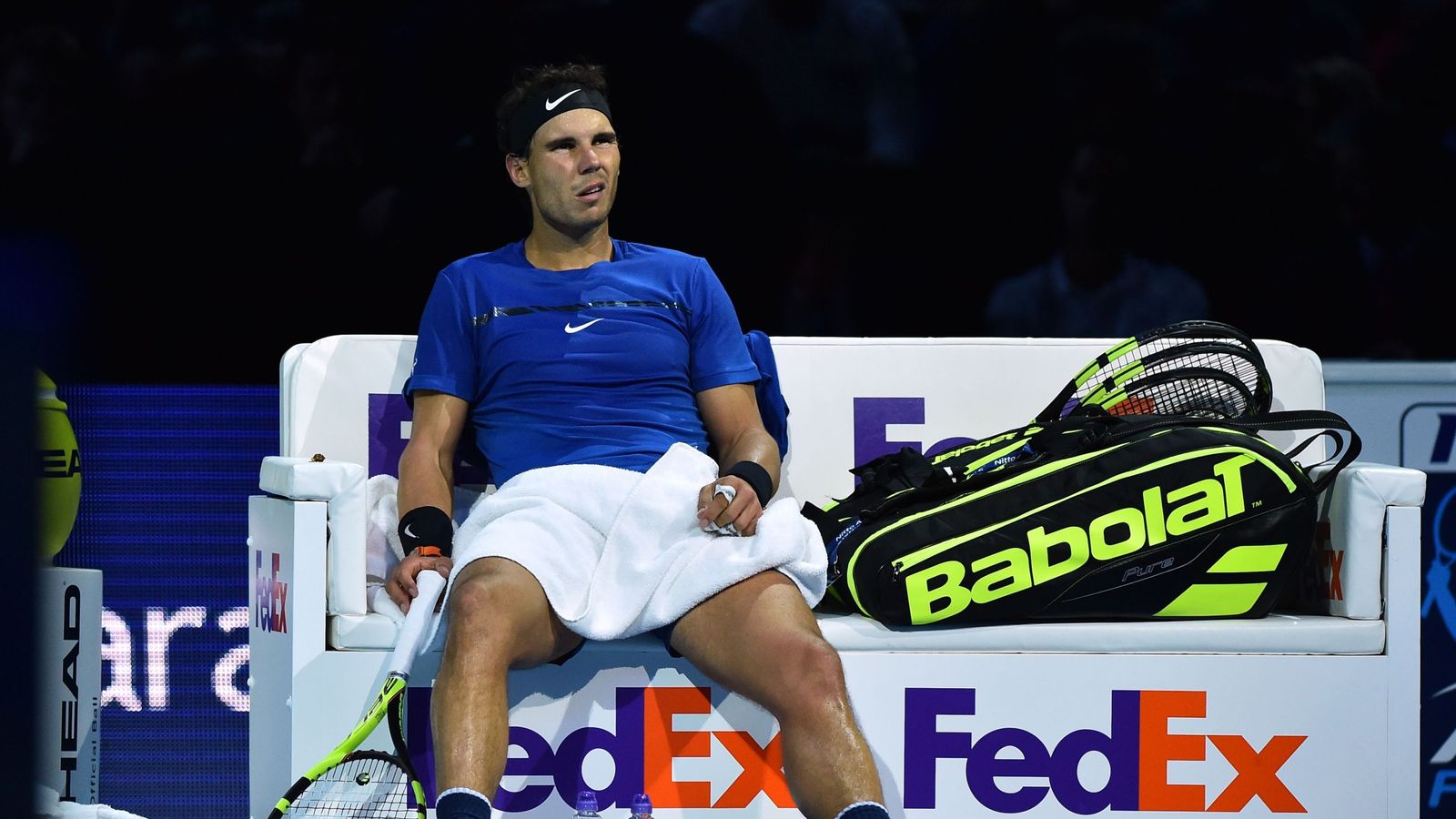 Rafael Nadal pulls out of ATP Finals because of knee injury | Tennis ...