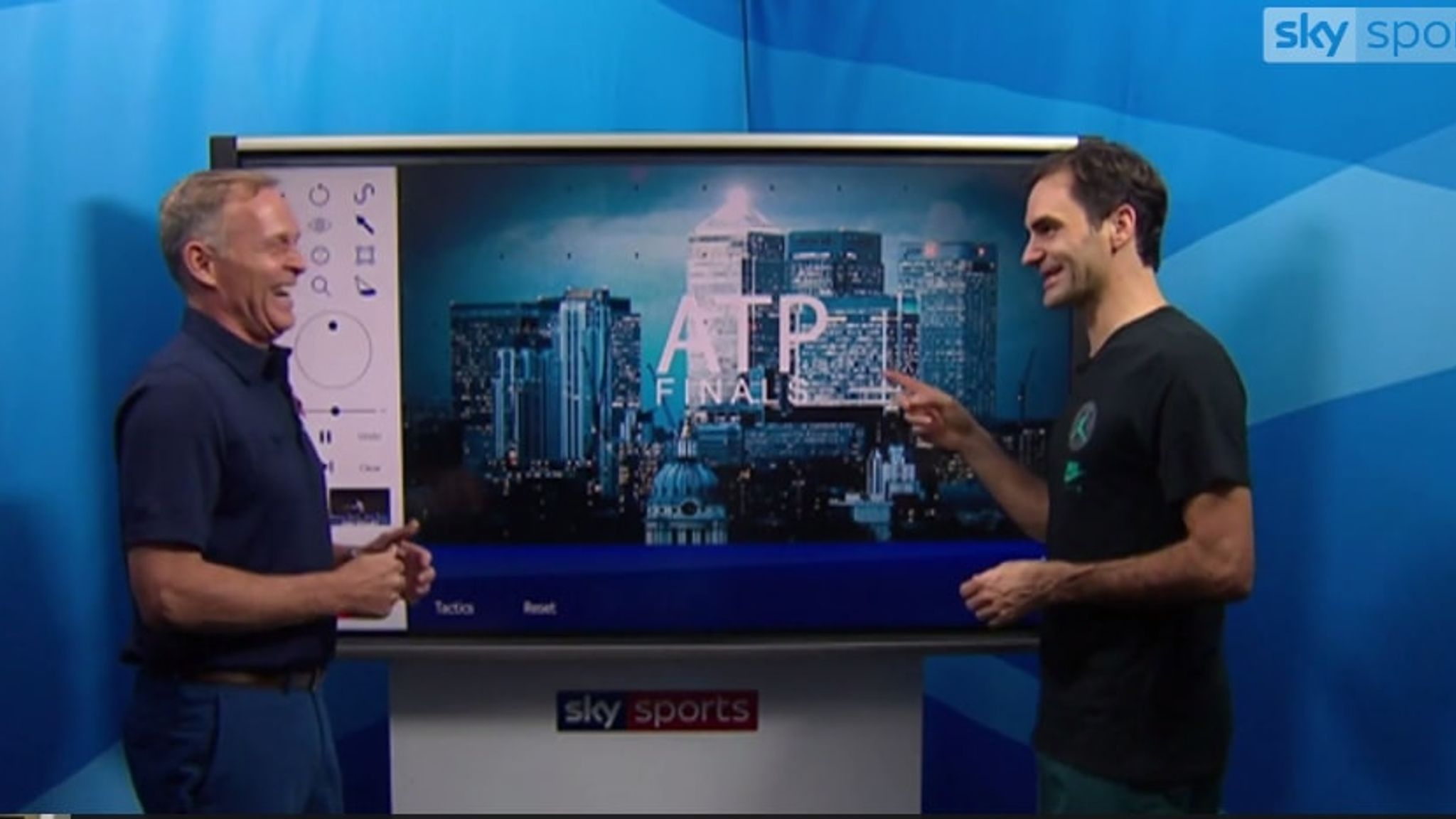 Roger Federer pokes fun at Jack Socks big butt after victory at the ATP Finals Tennis News Sky Sports