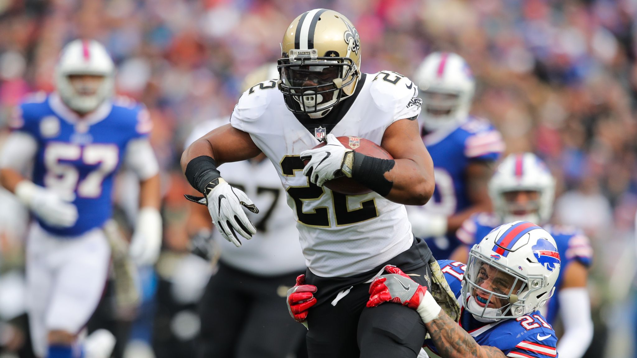 RB Mark Ingram ties Saints' career touchdown record