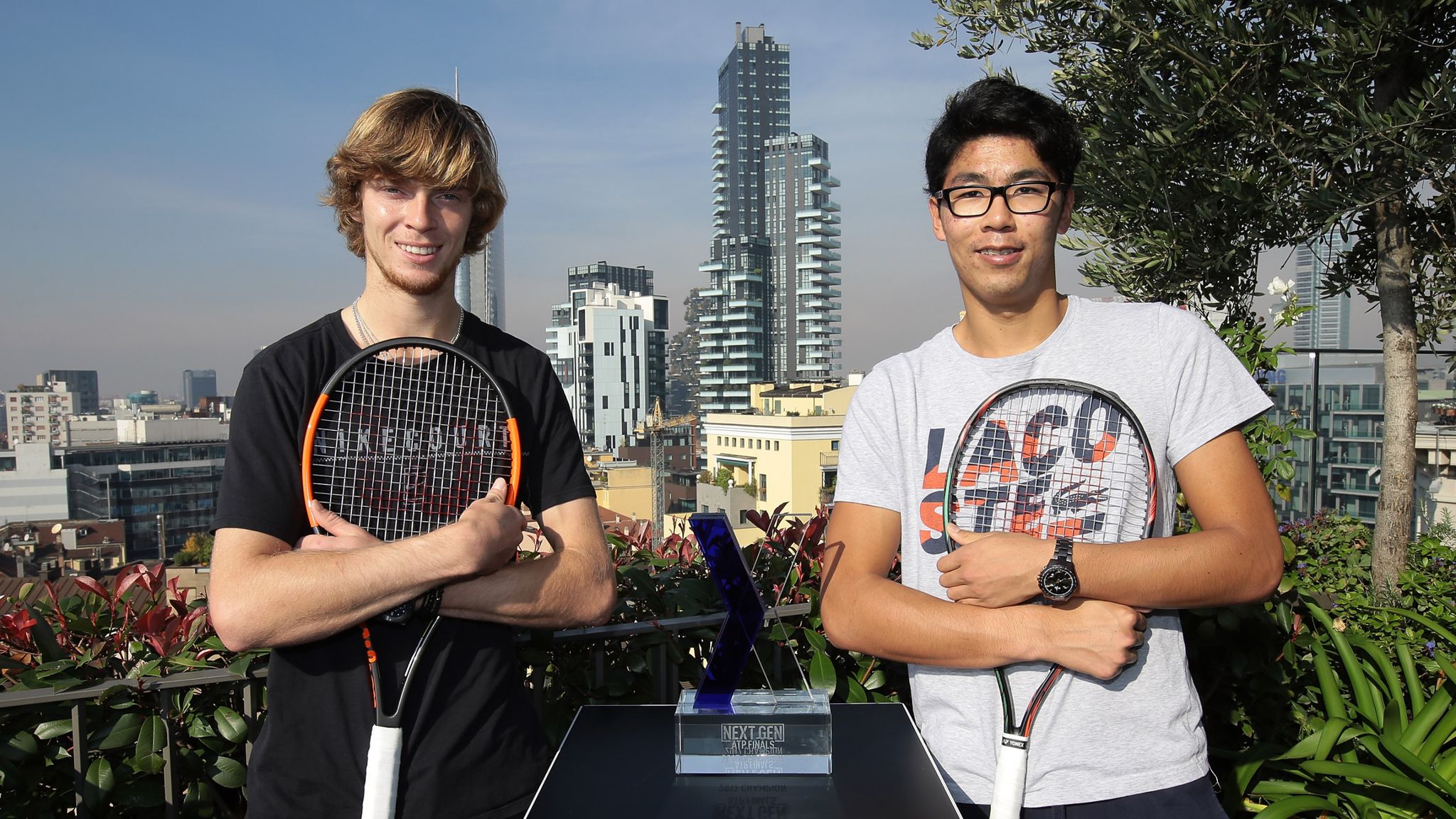 Andrey Rublev books Hyeon Chung meeting for Next Gen ATP Finals title in Milan Tennis News Sky Sports