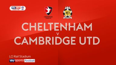 Cheltenham 0-0 Cambridge
