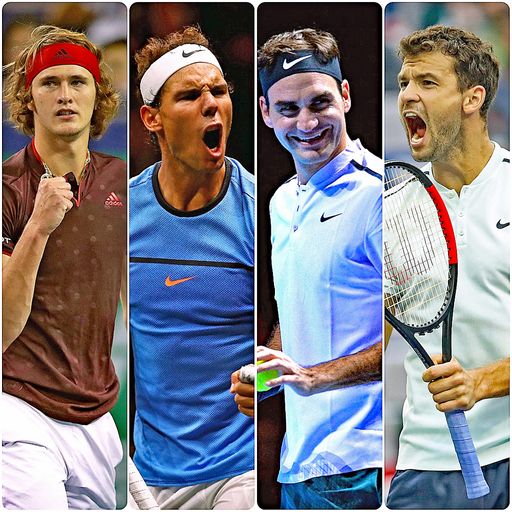 2017 Tennis - The year in numbers