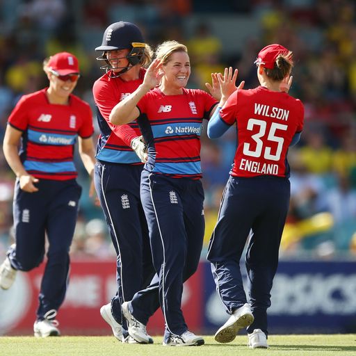 Women's Ashes results