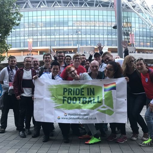 FA welcoming LGBT fans to Wembley