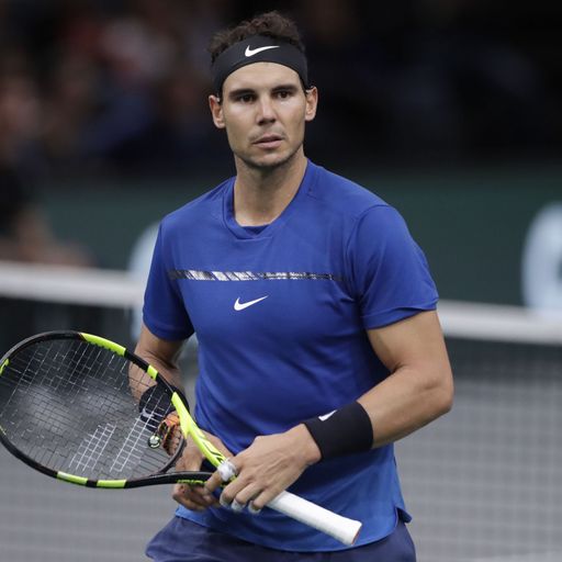 Nadal pulls out of Paris Masters