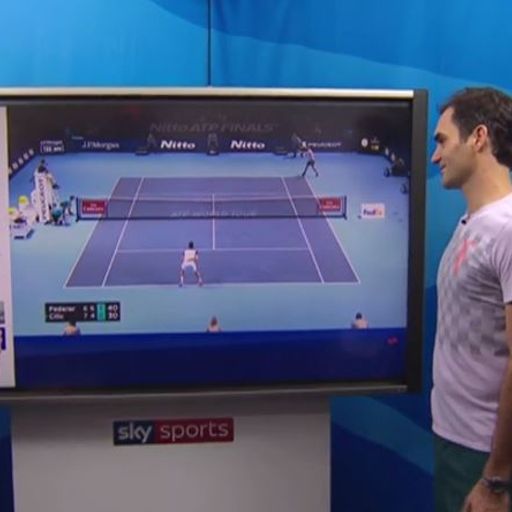 WATCH: Sock 'videobombs' Federer