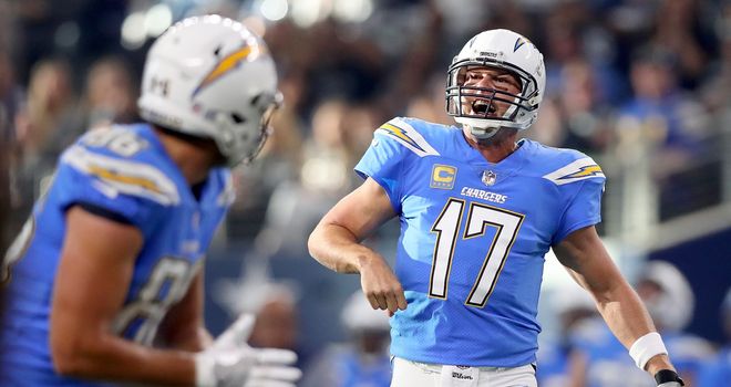 Watch Chargers QB Philip Rivers throw this 75-yard TD in their win over the Redskins last week