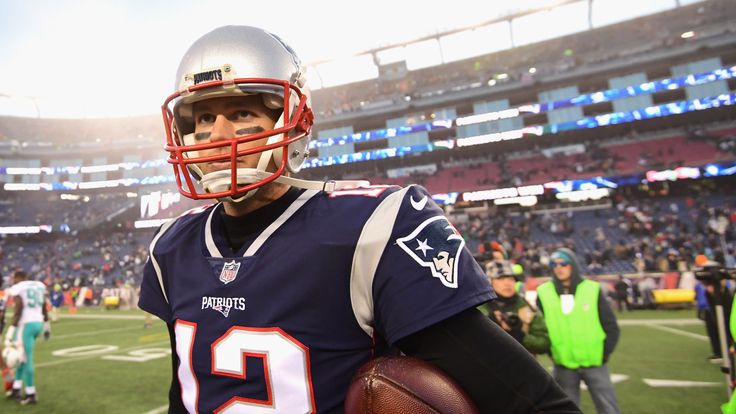 FOXBORO, MA - NOVEMBER 26:  Tom Brady #12 of the New England Patriots reacts after a game against the Miami Dolphins at Gillette Stadium on November 26, 20