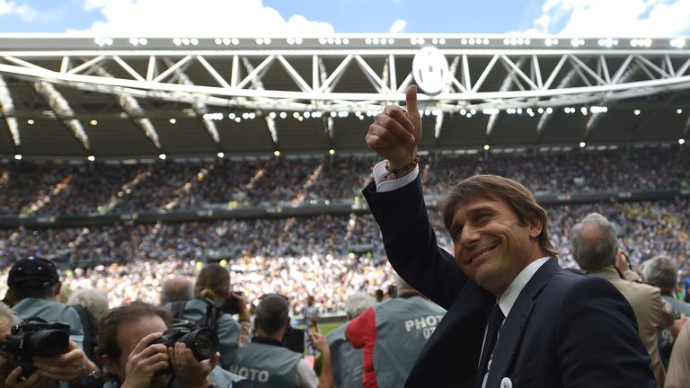 Antonio Conte led Juventus to a 43-game unbeaten streak