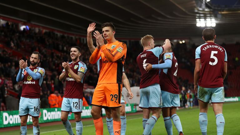 Pope put in an impressive display for Burnley against Southampton