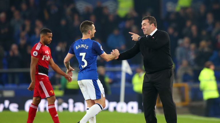 David Unsworth was delighted with his players following Everton's 3-2 victory over Watford