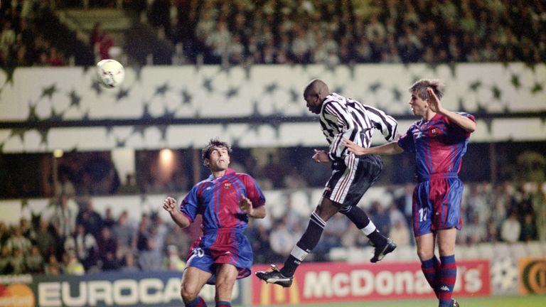 Faustino Asprilla scored a hat-trick as Newcastle recorded a famous 3-2 win over Barcelona in 1997