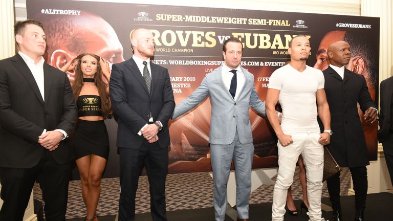 Groves (L) & Eubank Jr via World Boxing Super Series