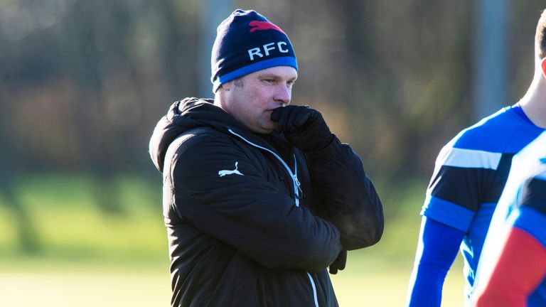 Graeme Murty remains in temporary charge of Rangers - but says it would help if a permanent boss was named