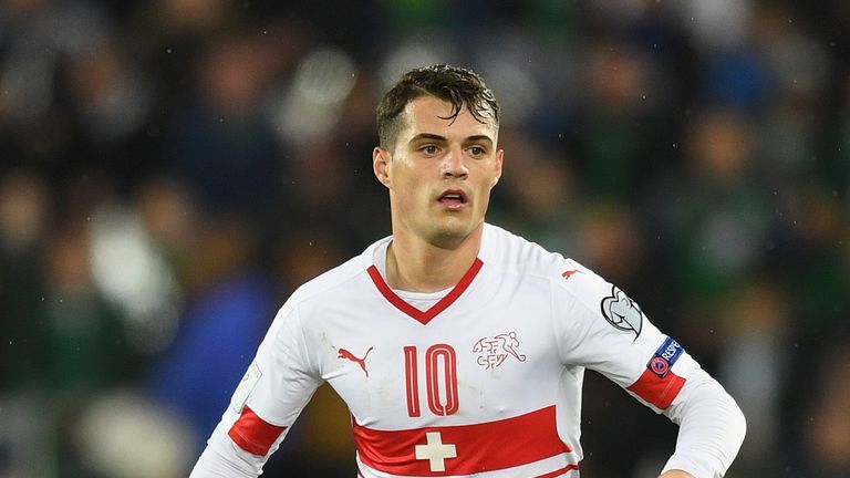Granit Xhaka has told Northern Ireland to stop complaining about the penalty decision at Windsor Park