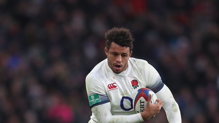 Courtney Lawes of England