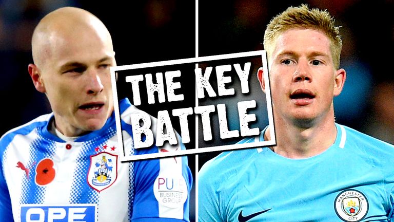 Aaron Mooy and Kevin de Bruyne go head to head on Sunday