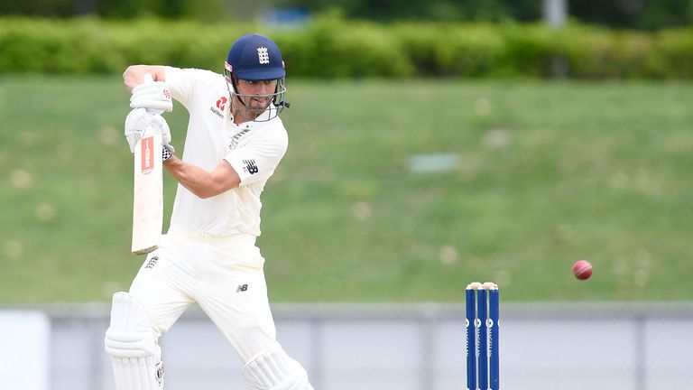TOWNSVILLE, AUSTRALIA - NOVEMBER 16:  Alastair Cook of England bats during day 2 of the four day tour match between Cricket Australia XI and England at Ton