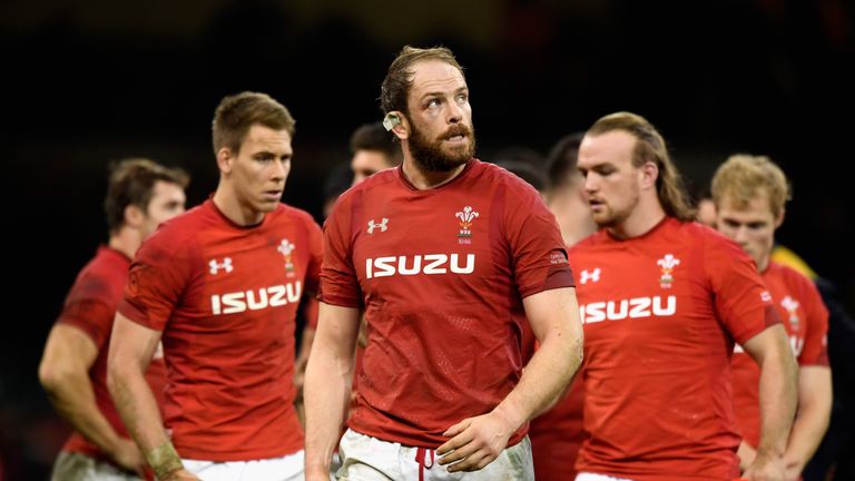 Alun Wyn Jones led from the front for Wales