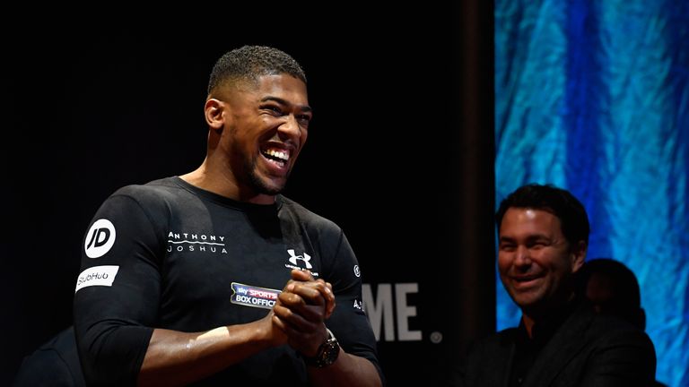 Anthony Joshua, Eddie Hearn