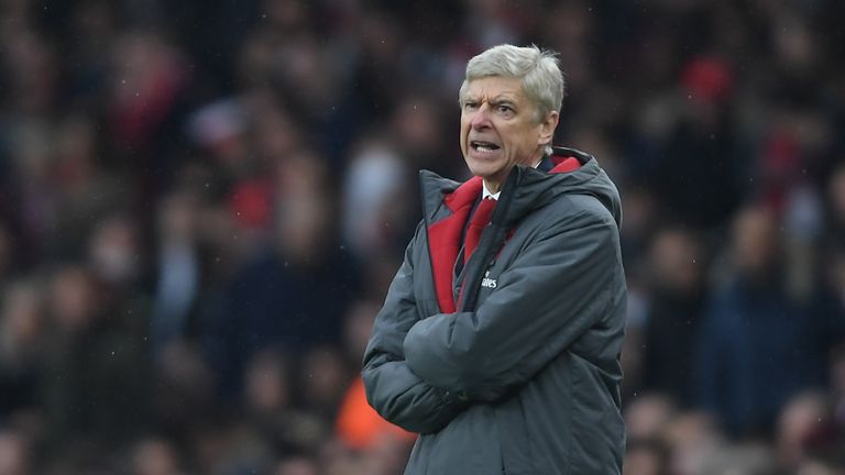 Arsene Wenger saw his team run out 2-0 victors at The Emirates