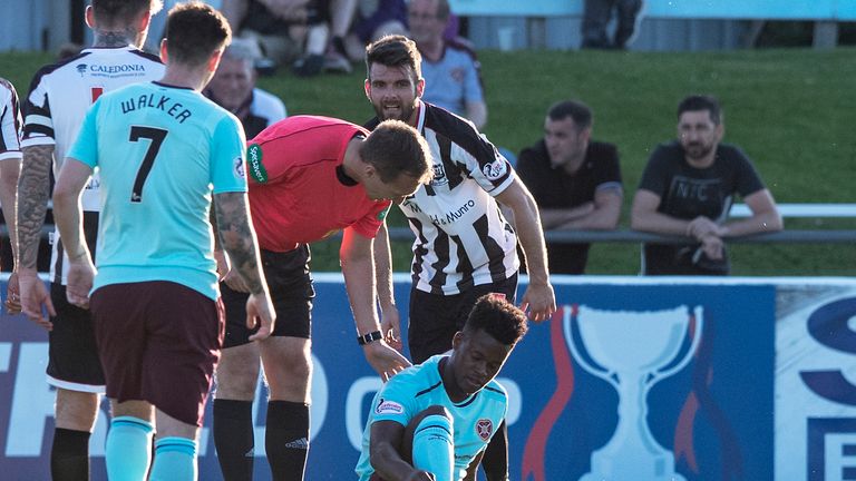 Ashley Smith-Brown has made just two appearances since picking up an injury at Borough Briggs in July 