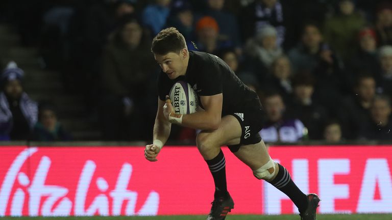 Beauden Barrett's late try proved to be the difference 