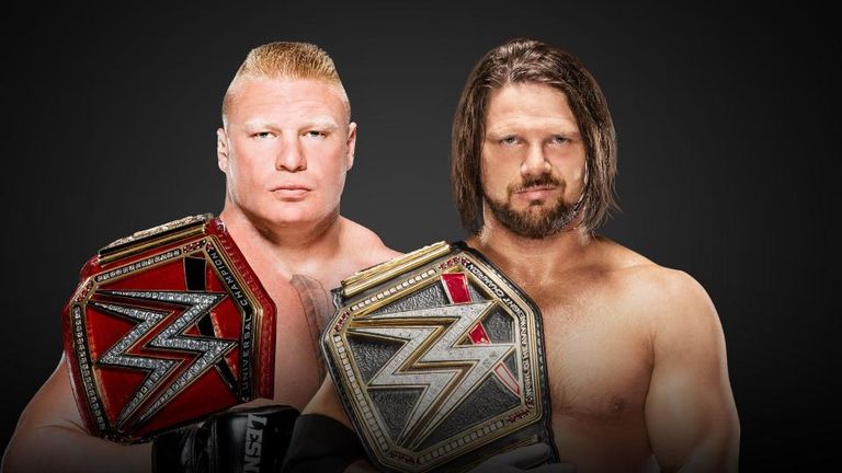 Brock Lesnar and AJ Styles clash at Survivor Series in a huge match-up