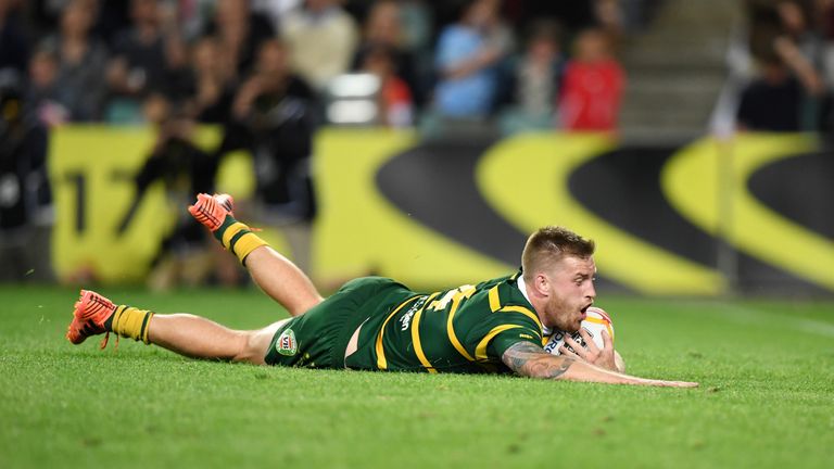 Cameron Munster bagged a brace for the Kangaroos