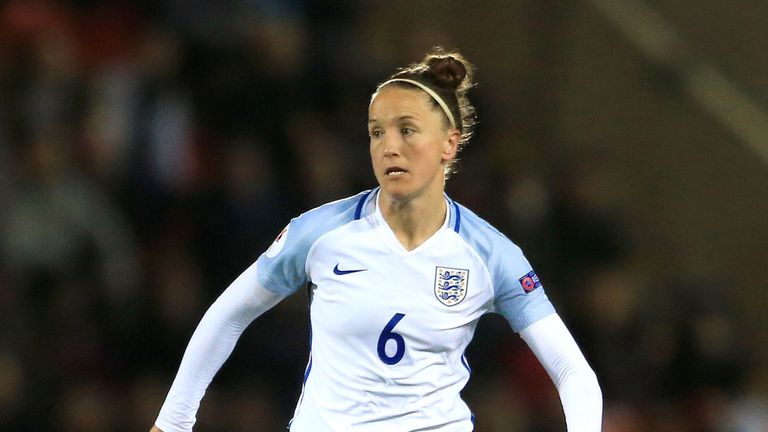 England Women's Casey Stoney, April 2016