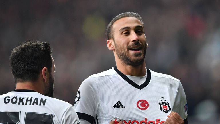 Cenk Tosun has attracted Premier League interest